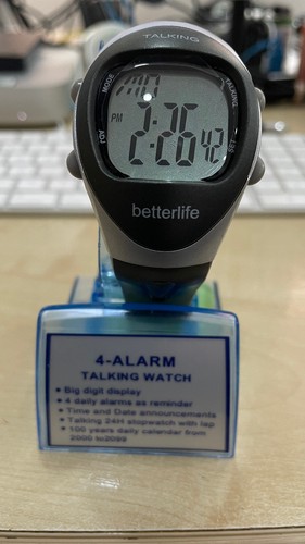Unisex digital talking watch