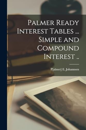 Palmer ready interest tables - ready,