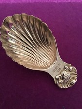Hallmarked Silver Tea Caddy Spoon