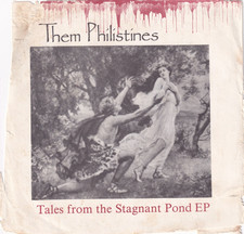 PUNK -  THEM PHILISTINES -- TALES FROM A STAGNANT POND  - UK  7 + LETTER / PHOTO