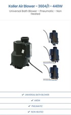 Koller Air Blower - 3604/1 - 440W