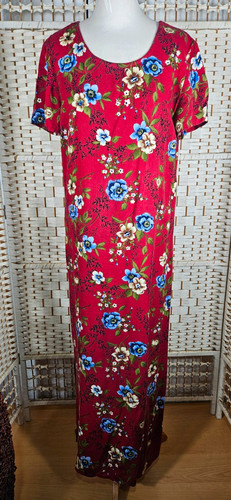Studio ease red floral maxi - ease,