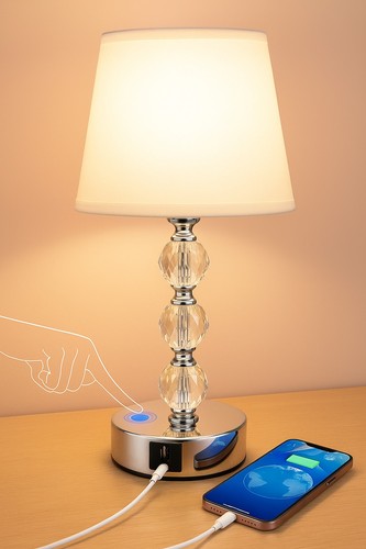 Bedside table lamp touch - bedside, –touch