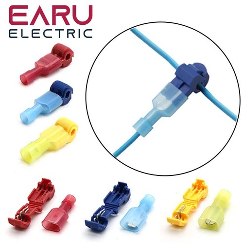Tap electrical wire crimp - t-tap,