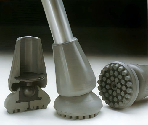 Slipnott rubber crutch tips - rubber,