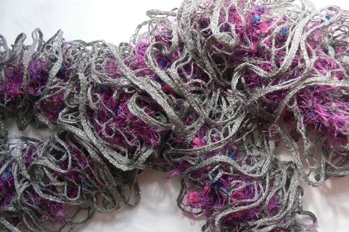 Violet baubles fluffy - violet,