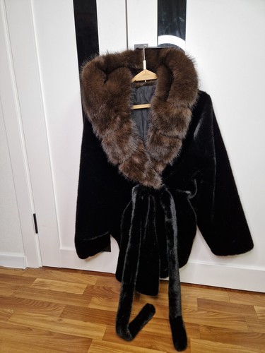 Faux mink and - sable, coats