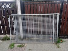 Dog run galvanised mesh panels + gates for large breed +fittings nuts bolts