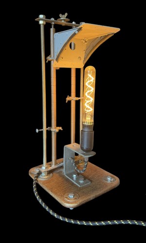Steampunk table lamp - steampunk,