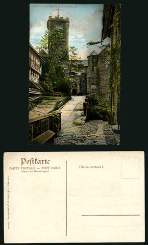 Germany postcard castle - germany,