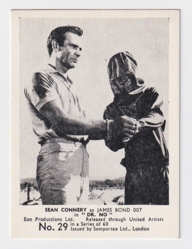 Trade card film scene - card,