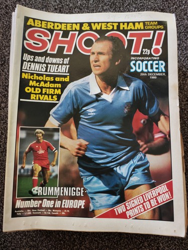 Shoot football magazines - shoot,