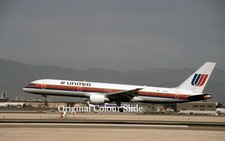 Aircraft Slide - United B.757-222 N521UA @ LAS 1994    (A165)