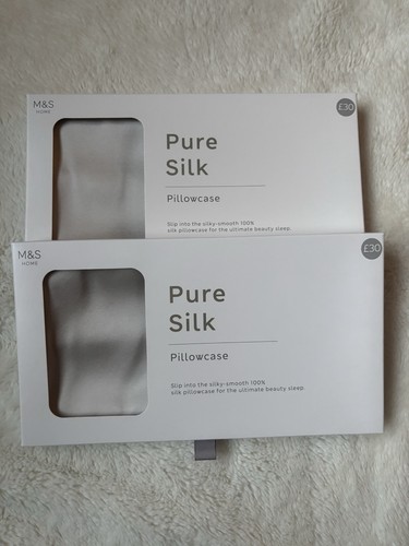 Pure silk pillowcases - 2, m&s