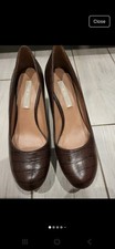 Pied A Terre Spanish Made Croc Leather Court Shoes Size 7 40  Bnwob