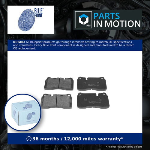 Brake pads set - pads, rs