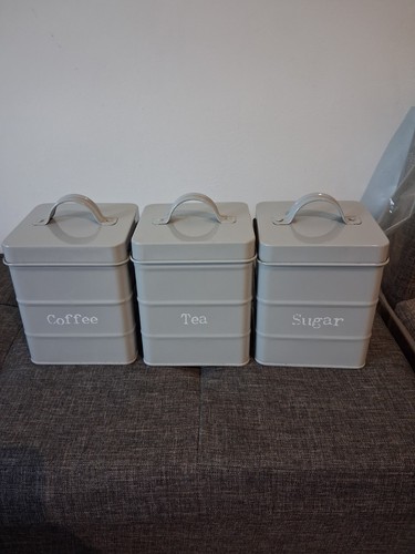 Set tea coffee sugar - 3,