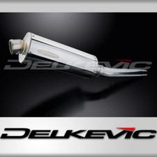 SUZUKI GSXR1000 K5 K6 2005-2006 350mm OVAL STAINLESS BSAU SILENCER EXHAUST KIT