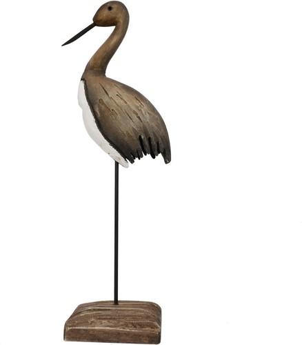 Crane decor nautical sea bird - nautical,