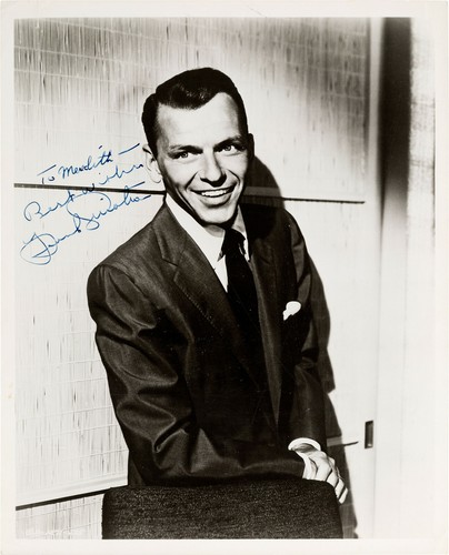 Frank sinatra signed - frank,