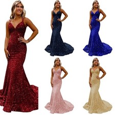 New Sequin Evening Gown