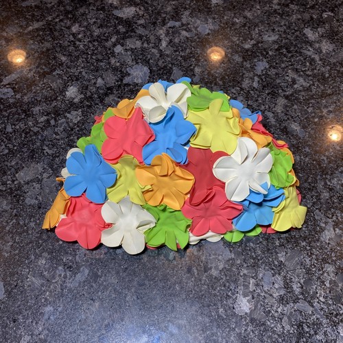 Vintage swim cap flower - vintage,