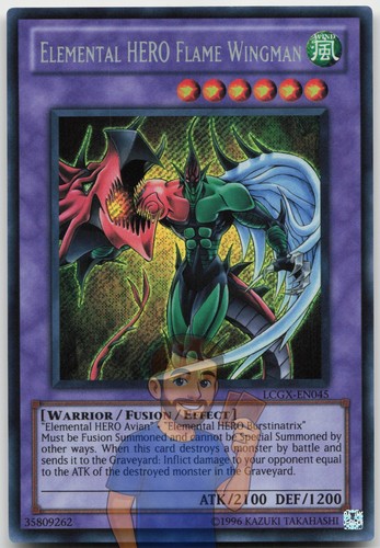Elemental hero flame wingman - elemental,