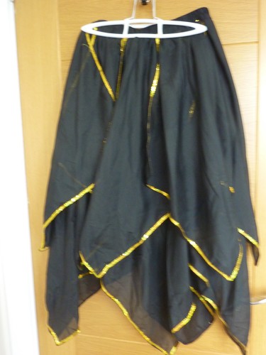Black belly dancing - black,