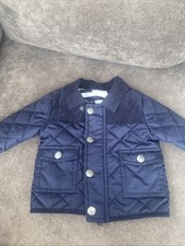 Next Baby Navy Coat Jacket