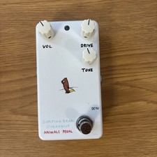 SURFING BEAR OVERDRIVE GUITAR PEDAL By ANIMALS PEDALS - ALMOST MINT