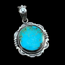 Kingman Turquoise Pendant