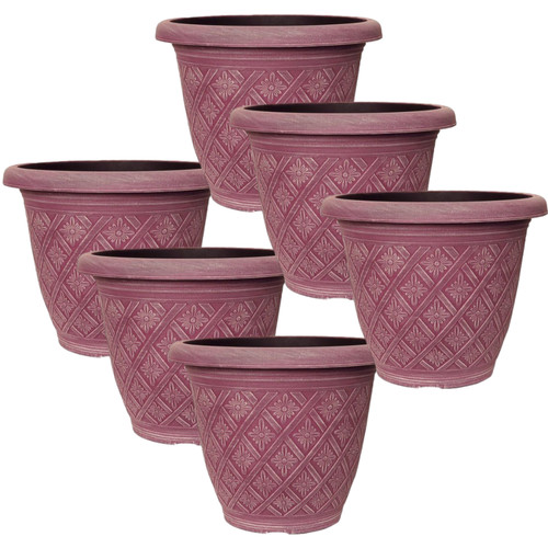 Planter set round 33cm - 6,