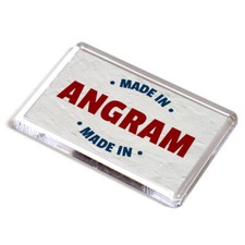 FRIDGE MAGNET - Made in Angram