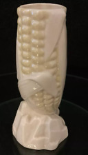 BEAUTIFUL ANTIQUE BELLEEK CORN VASE - PERFECT