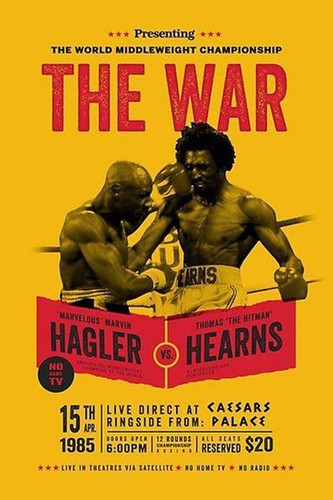 Hearns hagler the - "hearns,