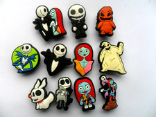 Great Set of  Eleven Nightmare Before Christmas  Croc  Shoe  / Bracelet Charms