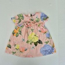 BAKER BY TED BAKER Dress 18-24 Months Pink Floral Baby Girls