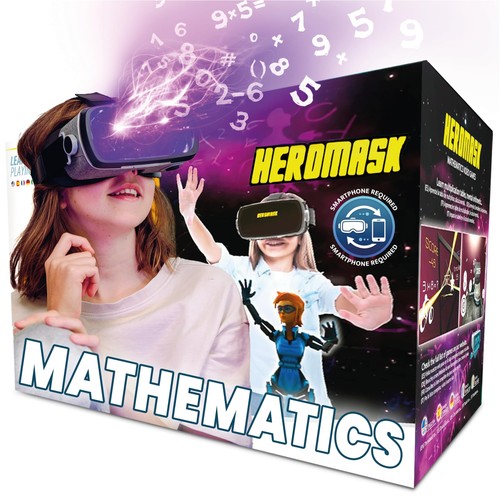 Heromask headset maths - vr, +