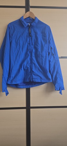 Company blue nylon shirt - company,