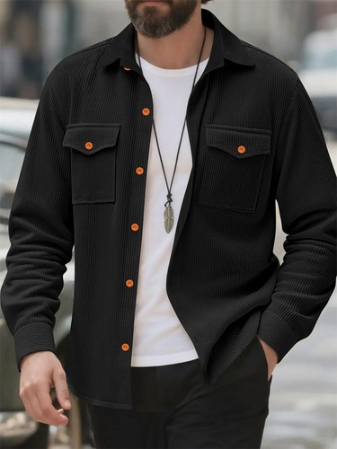 Men corduroy jacket fashion - men's,