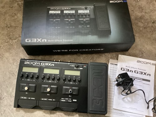 Zoom g3xn guitar multi effects - zoom,