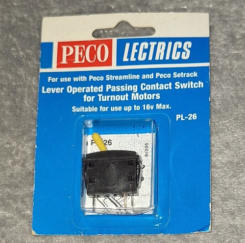 Peco lectrics 26y - lectrics, pl-26y