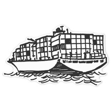'Container Ship' Decal