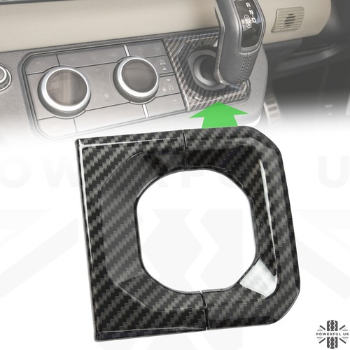 Dash interior gear selector