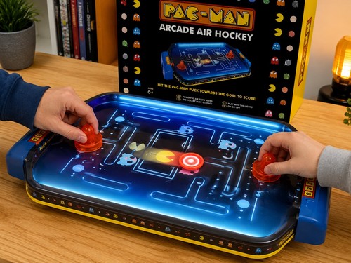 Pac man tabletop air hockey - tabletop,