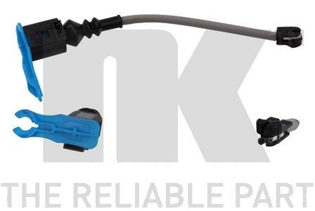 Front brake pad warning - brake,