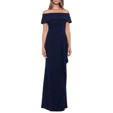 NWOT XSCAPE Navy Blue Off the