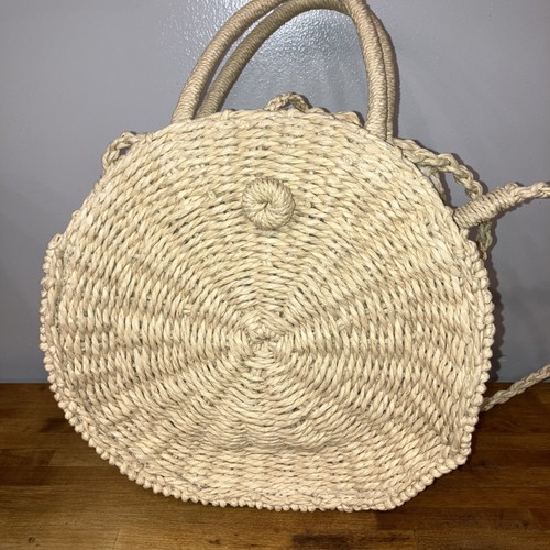 Straw crossbody bags for - straw,