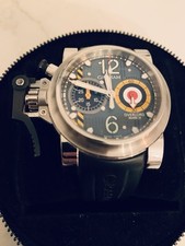 Graham Chronofighter Oversize Overlord Mark III Chronograph Box Case Ltd Edition