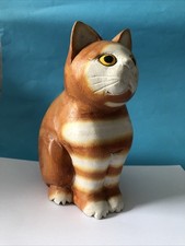 Vintage 7” Quail Wooden Moggie - Marmaduke